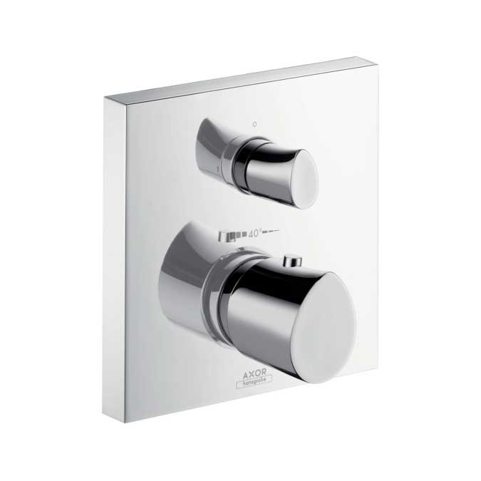 Termostato empotrado con llave de paso Axor Starck Organic